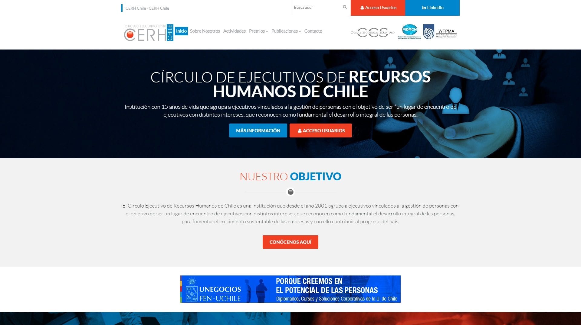 Cerch Chile Website