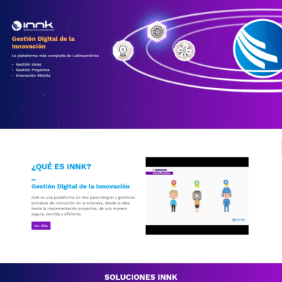 Sitio web para INNK