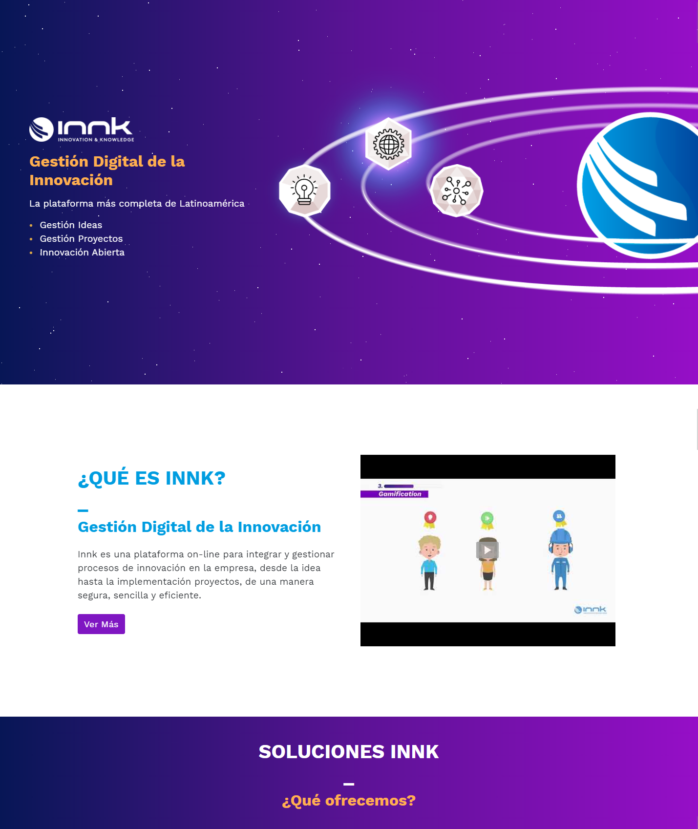 Sitio web INNK