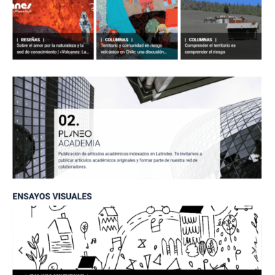 Sitio web Revista Planeo