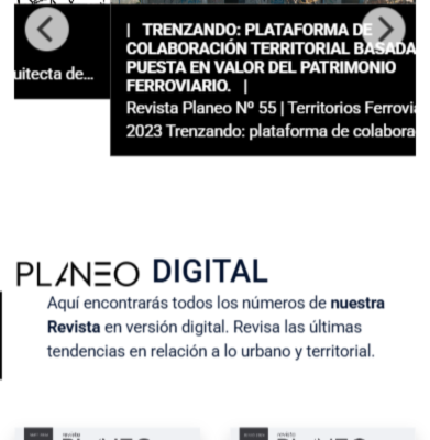 Sitio web Revista Planeo