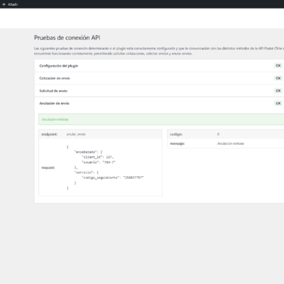 Plugin a medida para Postal Chile