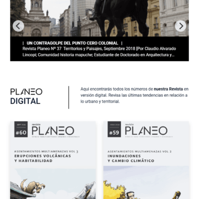 Sitio web Revista Planeo