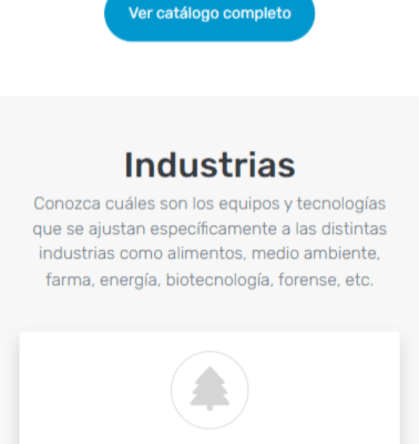 Sitio web corporativo y cotizador B2B Incitec