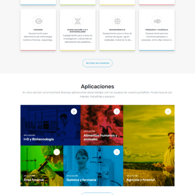 Sitio web corporativo y cotizador B2B Incitec