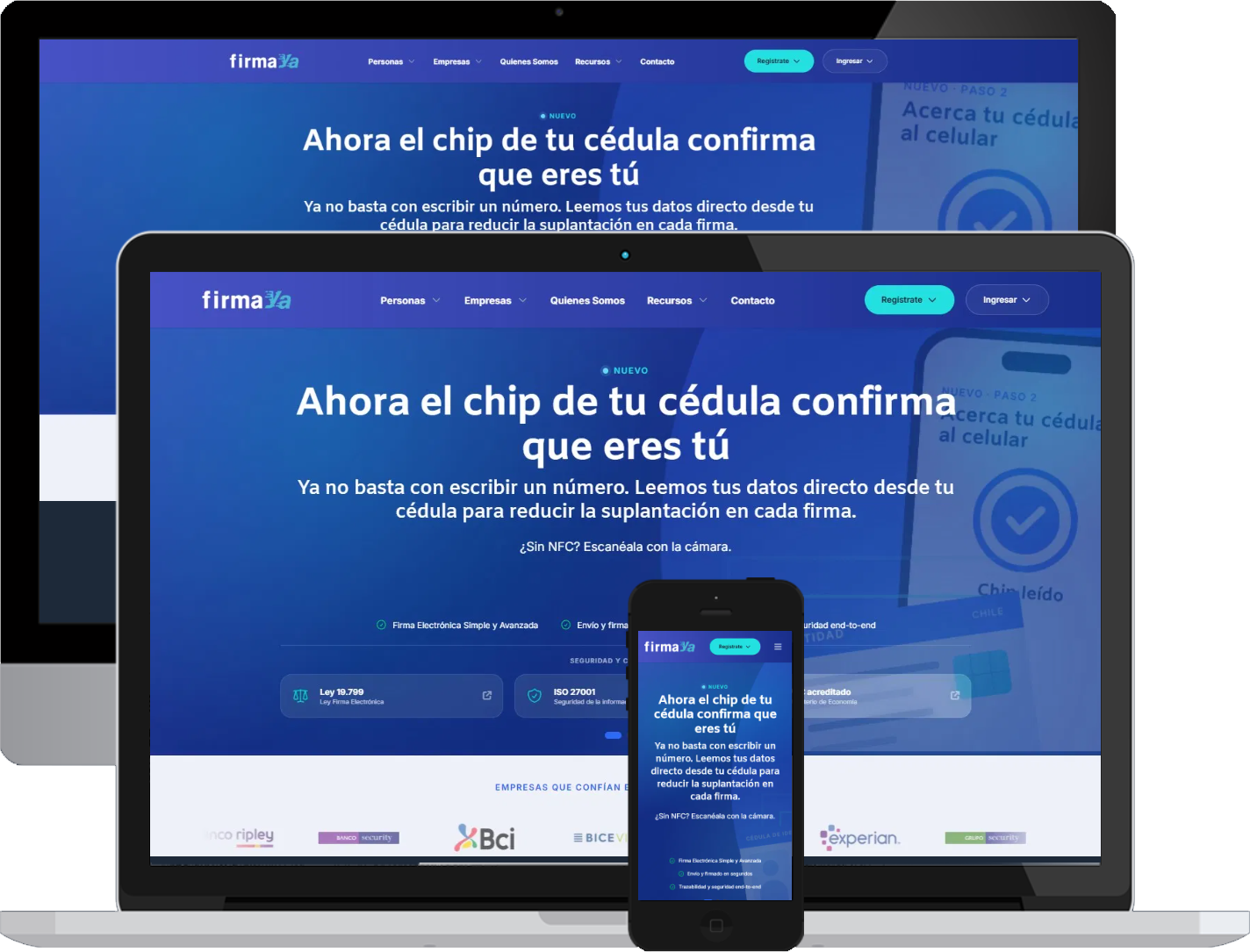 Sitio web FirmaYa